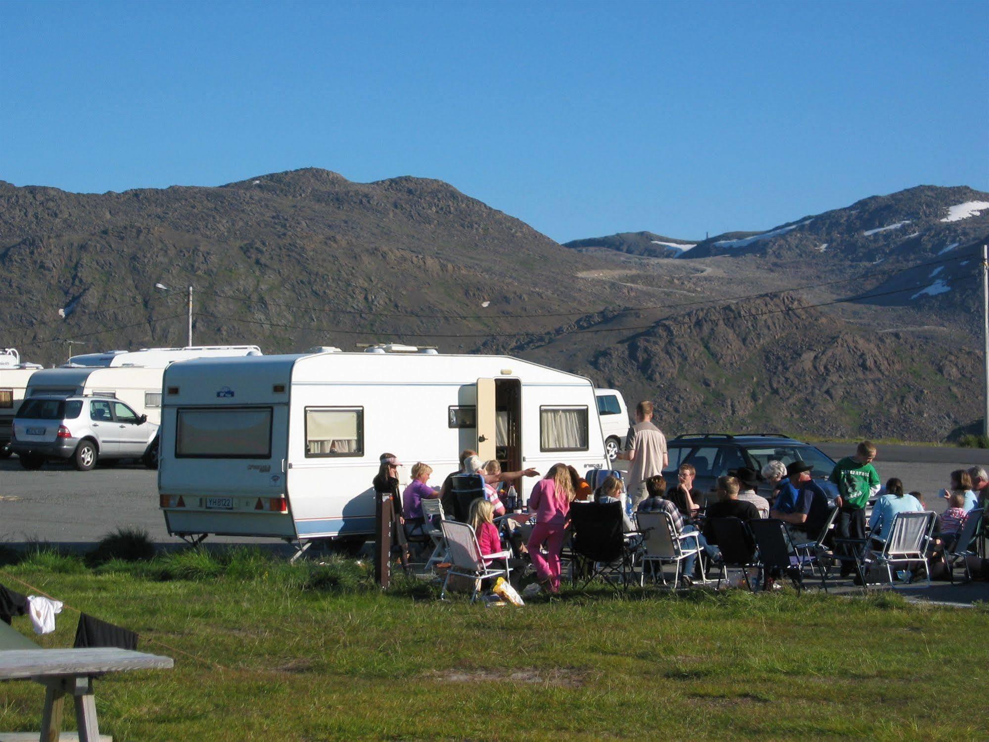 Nordkapp Camping Hotel Kültér fotó